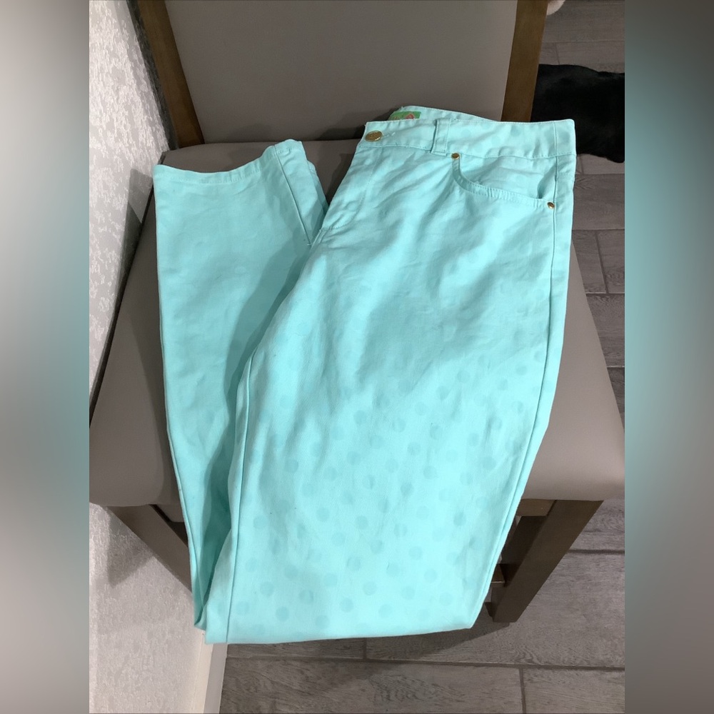 Island Republic Women's High Rise Jeans in Aqua